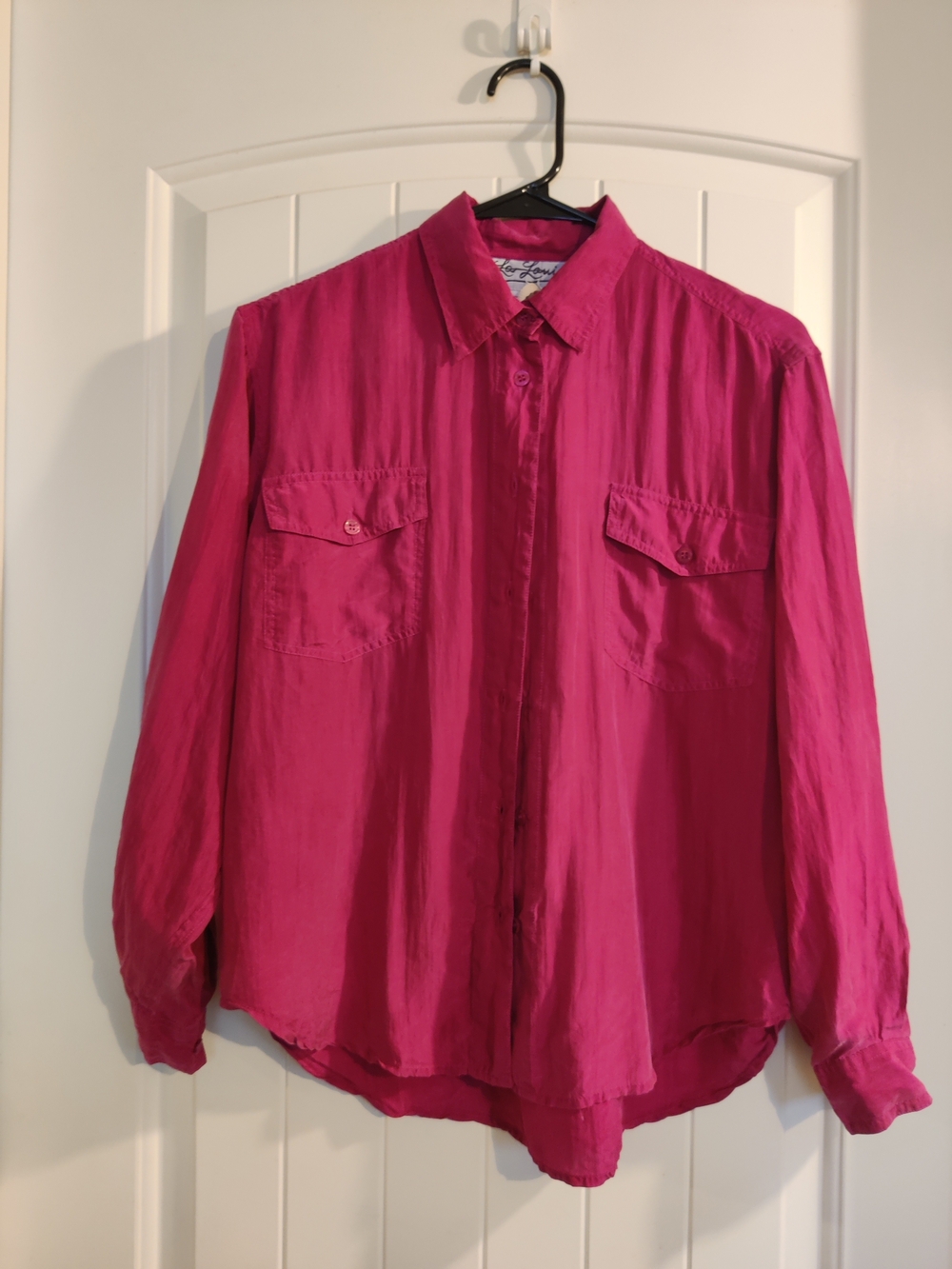 Urban Renewal Fuchsia Casual Button-Down Shirt